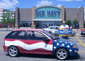 Old Navy Most Patriotic Car Contest